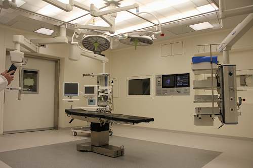 clinic white medical equipment medical